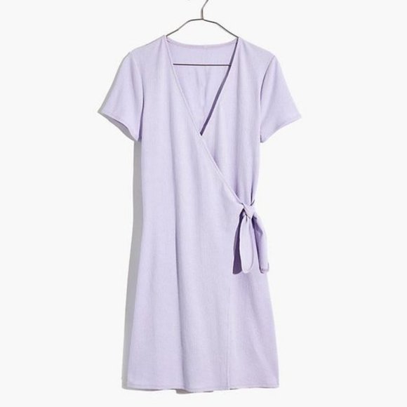 Madewell Texture & Thread Side-Tie Dress - Picture 1 of 3